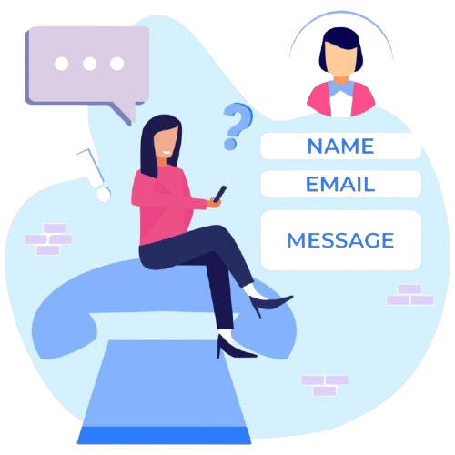 illustration graphic cartoon character of contact us vector 1 removebg preview